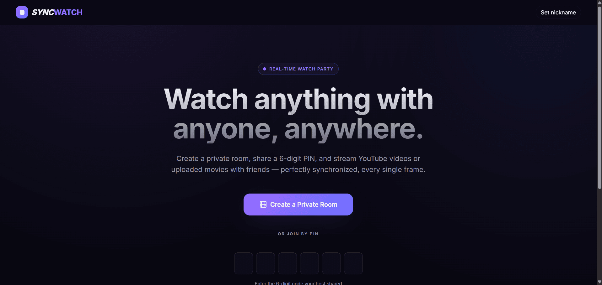 Watch With Friends